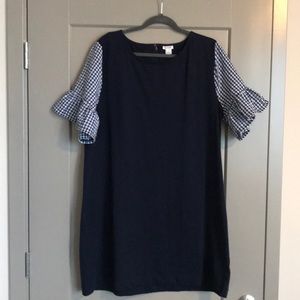 NWT JCrew Gingham dress